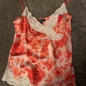 Silk tank tops
